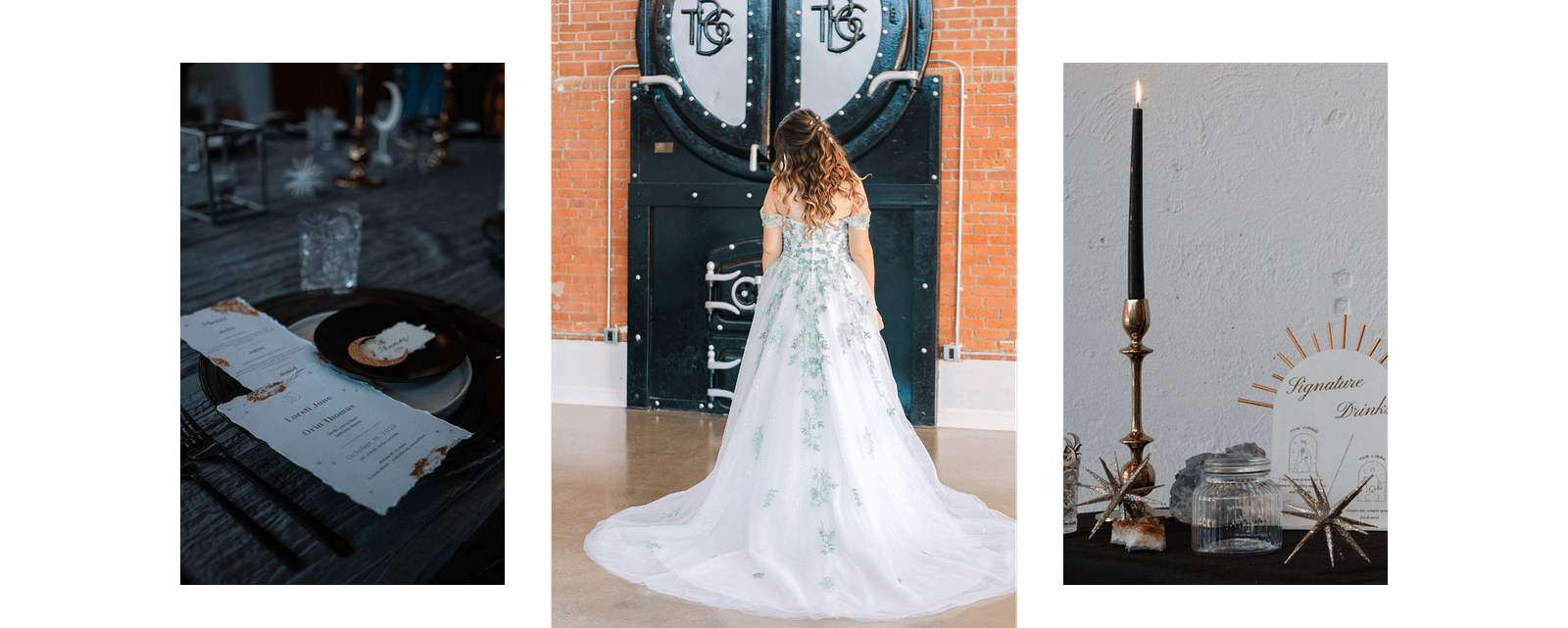 Floral ceremony entrance by AVENTZ Co.